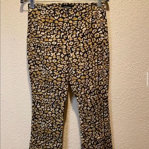 WHO WHAT WEAR Leopard Trouser